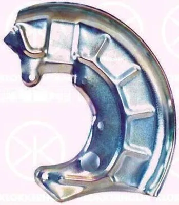 Produktbild von KLOKKERHOLM Spritzblech Bremsscheibe für VW GOLF III (1H1) Vorne Links 9522377 Ankerblech