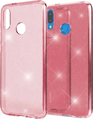 Zdjęcie produktu dla Etui NALIA Glitter Case kompatybilne z Huawei P20 Lite Glitter Mobile Phone Case Cover Pink