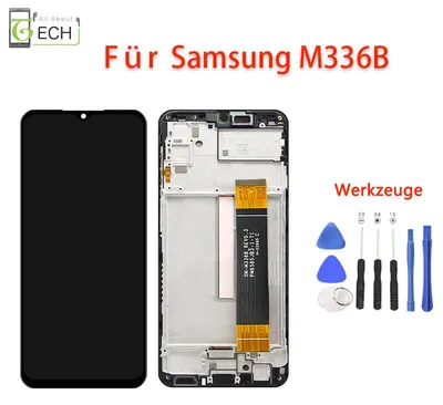 Produktbild von Für Samsung Galaxy M33 M336B LCD Display Rahmen Touchscreen Bild Werkzeuge