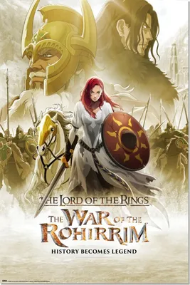 Image de Le Seigneur des Anneaux - La guerre des Rohhirim - Poster 61x91,5 cm