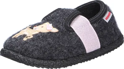 Produktbild von Giesswein Mädchen und Jungen Hausschuhe THUM KIDS grau Größe EUR 27