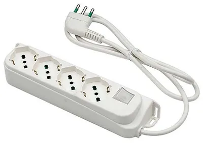 Obrázok produktu pre FANTON 47420, zásuvková lišta 4OMEGA, 4 zásuvky typu 2P+T (Schuko), 16A