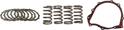 Productafbeelding van Koppeling set voor Honda CB 750 K Four, bouwjaar 1972-1975. Bevat: koppelingsplaten, koppelingsveren en afdichtring voor het koppelingshuis. Merk: pamoto - Nieuw