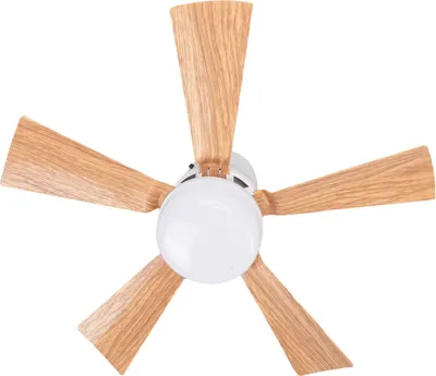 Obrázek produktu pro Stropní ventilátor světlo 3 rychlosti nastavitelné dálkové ovládání LED stmívatelný stropní ventilátor s dřevěnými lopatkami E26 základna pro garáž prádelna veranda ložnice M 30W