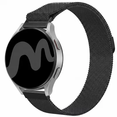 Produktbild von imoshion Magnetisches Milanaise Armband - Universelle 18 mm Anschluss - Schwarz, KI-generiertes Bild
