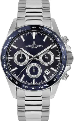 Immagine prodotto di Jacques Lemans Cronografo Liverpool Steel Blue