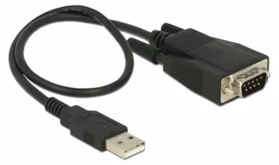 Image de DELOCK Adaptateur USB Type-A -> Série RS232 DB9-St ESD 35cm