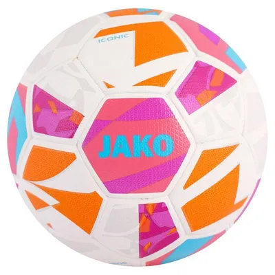 Zdjęcie produktu dla Jako Iconic 350G (rozmiar 4) Lightball - biały / koralowy / różowy