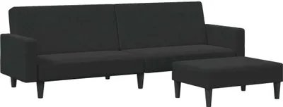 Zdjęcie produktu dla VidaXL 3216239, Czarny, Pianka, Poliester, Poli drewno, 770 mm, 550 mm, 310 mm