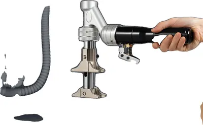 Obrázok produktu pre Posuvné puzdro, ergonomická rukoväť, hydraulický prítlačný nástroj