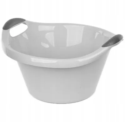 Obrázek produktu pro Oválná plastová mísa 10 l 41 x 37 cm šedá