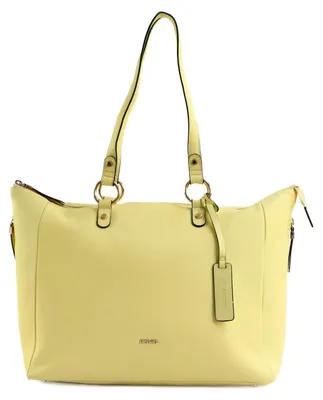 Image de PICARD sac shopper sac à épaule pour ordinateur portable Java Shopper Vanilla jaune clair