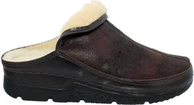 Produktbild von Berkemann Remonda Hausschuh, dunkelbraun, Doubleface, Weite G 1152-491 42
