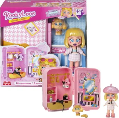 Obrázok produktu pre KookyLoos kufrík Elle figúrka + zviera Magic Box