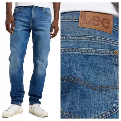 Immagine prodotto di Lee | Jeans da uomo, modello Regular Fit, colore blu classico, taglia W38 L32