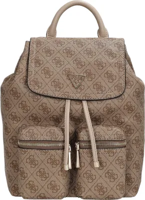Produktbild von Guess Manhattan II Rucksack mit Klappe für Damen in Lattee – 22 x 25 x 13 cm / Lattee