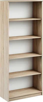 Produktbild von Bücherregal Regal Holzregal Standregal Wandregal Büroregal 180x60x24cm sonoma