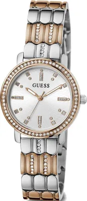 Produktbild von Guess Damen Armbanduhr Hayley roségold, silber 30 mm GW0612L3
