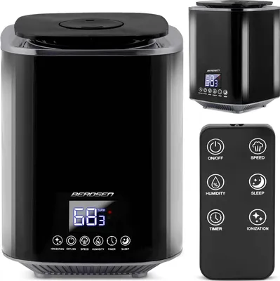 Image de Humidificateur d'air noir Berdsen BD-502