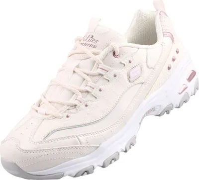 Produktbild von Skechers Dlites - Ladies Night - Weiß / Lavendel Synthetik Größe: 40 Normal