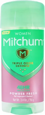 Immagine prodotto di Mitchum | Gel deodorante - Polvere fresca - 96 g - Protezione 48 ore - Dermatologicamente