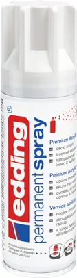 Immagine prodotto di edding 5200 spray permanente lacca acrilica premium traffico bianco lucido 200 ml