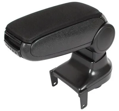 Für Renault Clio IV MK4 ab 2012- Mittelarmlehne Armlehne KLAPPBAR Textil Schwarz in der Farbe Schwarz von GOLDCAR