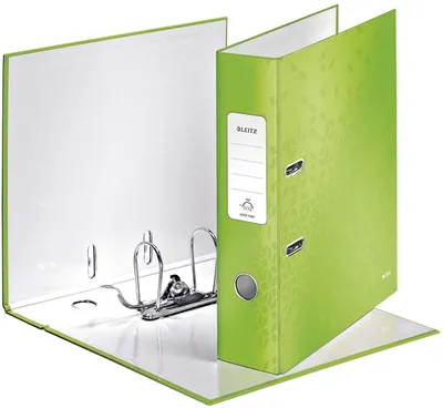 Obrázek produktu pro LEITZ 1005-00-54 LEITZ WOW složka, 180 stupňů, DIN A4, 80 mm, zelená