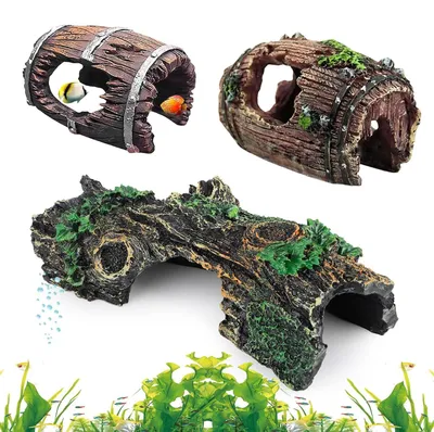 Immagine prodotto di Set di 3 ornamenti decorativi per acquari
