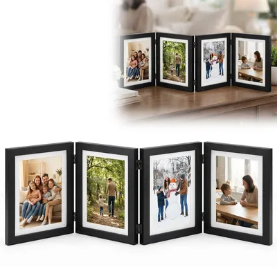 Produktbild von Bilderrahmen Collage - Klappbar für 4 Fotos - 10 x 15 cm