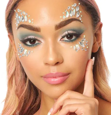 Produktbild von Face Jewels "Angel Wings" - Selbstklebende Glitzersteine