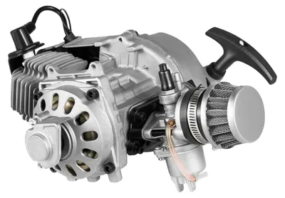 Produktbild von Motor-Kit, 49cc 2-Takt, Luftkühlsystem, Silber