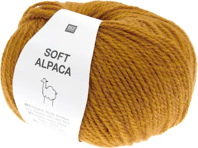 Produktbild von Rico Soft Alpaca Senf