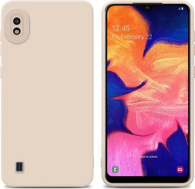 Produktbild von Cadorabo Hülle für Samsung Galaxy A10 Schutz Hülle in Rosa TPU Silikon Etui Case Handyhülle