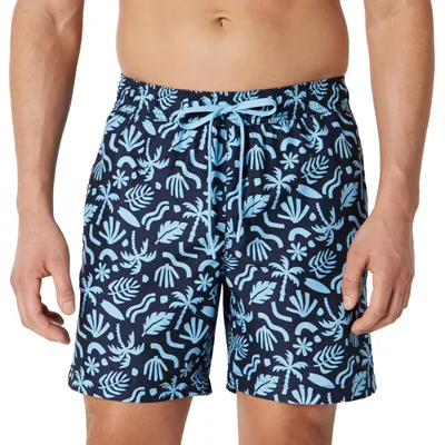 Produktbild von A. Essentials Herren Badeshorts - Badehose Herren Kurz mit Netzfutter, Taschen u
