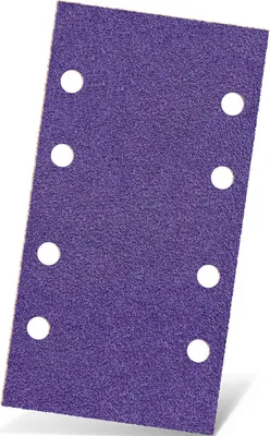 Produktbild von MENZER Titanium HD Klett-Schleifblätter, 180 x 93 mm, 8-Loch, f. Schwingschleifer, Keramik-Mix (50 Stk.) K400