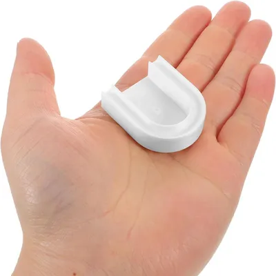 Productafbeelding van Set van 6 kattenoog-nagelstandaards met antislip vingersteun voor comfortabele doe-het-zelfmanicure met gelnagellak