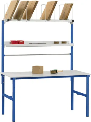 Productafbeelding van Inpaktafelset, afmetingen 1600 x 800 x 2205 mm, constructievariant 1