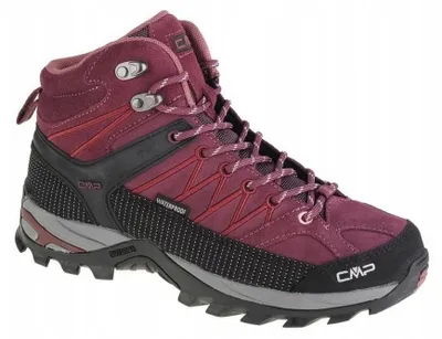 Imagen del producto de Botines "Rigel" de CMP para mujer, en ante, corte alto al tobillo, modelo PP7833 (talla 40,5 EU), color violeta