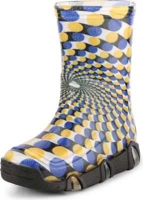 Produktbild von Ladeheid Kinder Mädchen Jungen Gummistiefel Gefüttert Swk2021BW (Muster-52, 27/28)