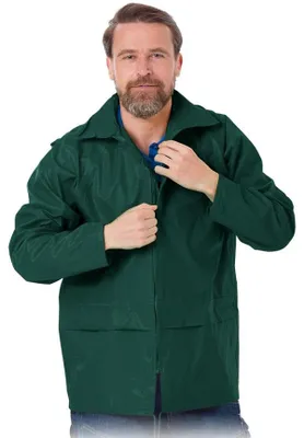 Produktbild von Regenjacke mit Kapuze, grün, KPNPZ M – KUR KPNPZ M