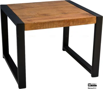 Produktbild von Couchtisch Britt aus Mangoholz 60cm - Hellbraun