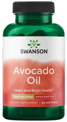 Imagen del producto de Swanson Suplementos dietéticos Avocado Oil, 087614170541