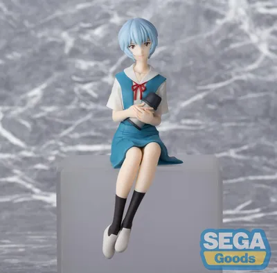 Produktbild von Rebuild of Evangelion PM Perching PVC Statue Rei Ayanami Evangelion New Theatrical Edition 14 cm