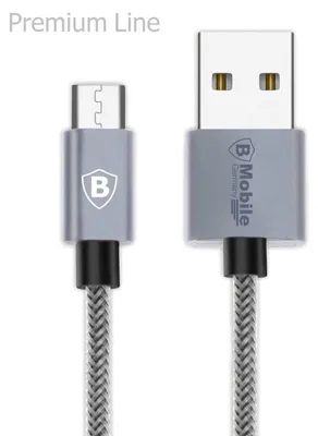 Image de Câble USB de chargement et de données Câble de 1,5 m pour un chargement et un transfert de données efficaces USB vers micro-USB