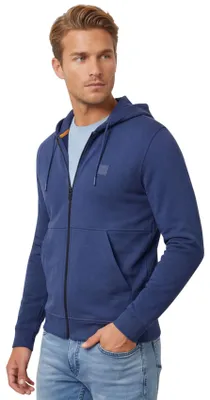 Produktbild von Hugo Boss Orange Zetalky Weste blau mit Kapuze