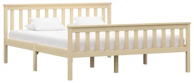 Obrázek produktu pro vidaXL Postel z masivu světlé dřevo borovice 160x200 cm
