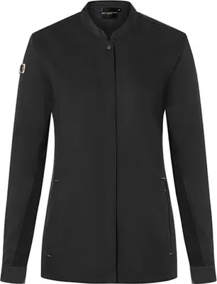 Produktbild von KARLOWSKY Damen Kochjacke GREEN-GENERATION Modern-Fit Schwarz 54