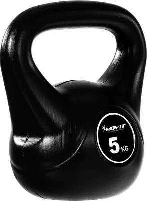Produktbild von MOVIT Kettlebell Kugelhantel Rundgewicht Kugelgewicht Schwunghantel 5 kg