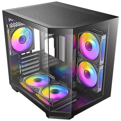 Productafbeelding van ANTEC CX M2 ARGB B, behuizing voor pc, mini-tower, microATX, zwart